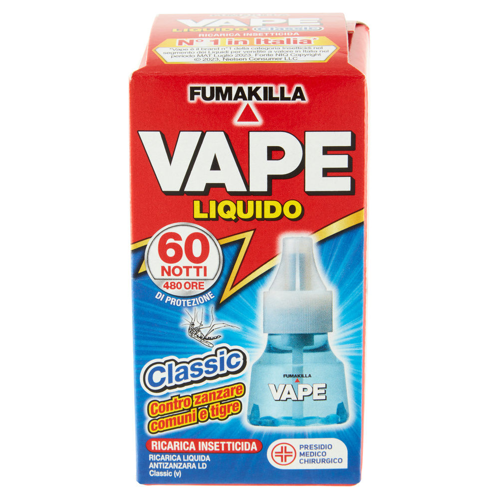 REPULSIVO VAPE RICARICA LIQUIDA CLASSIC 60 NOTTI ML30 - 2
