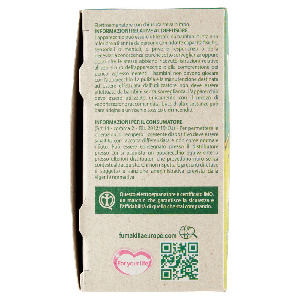 ELETTROEMANATORE VAPE LIQUIDO VERDESSENZA + RICARICA LIQUIDA 60 NOTTI ML30 - 6