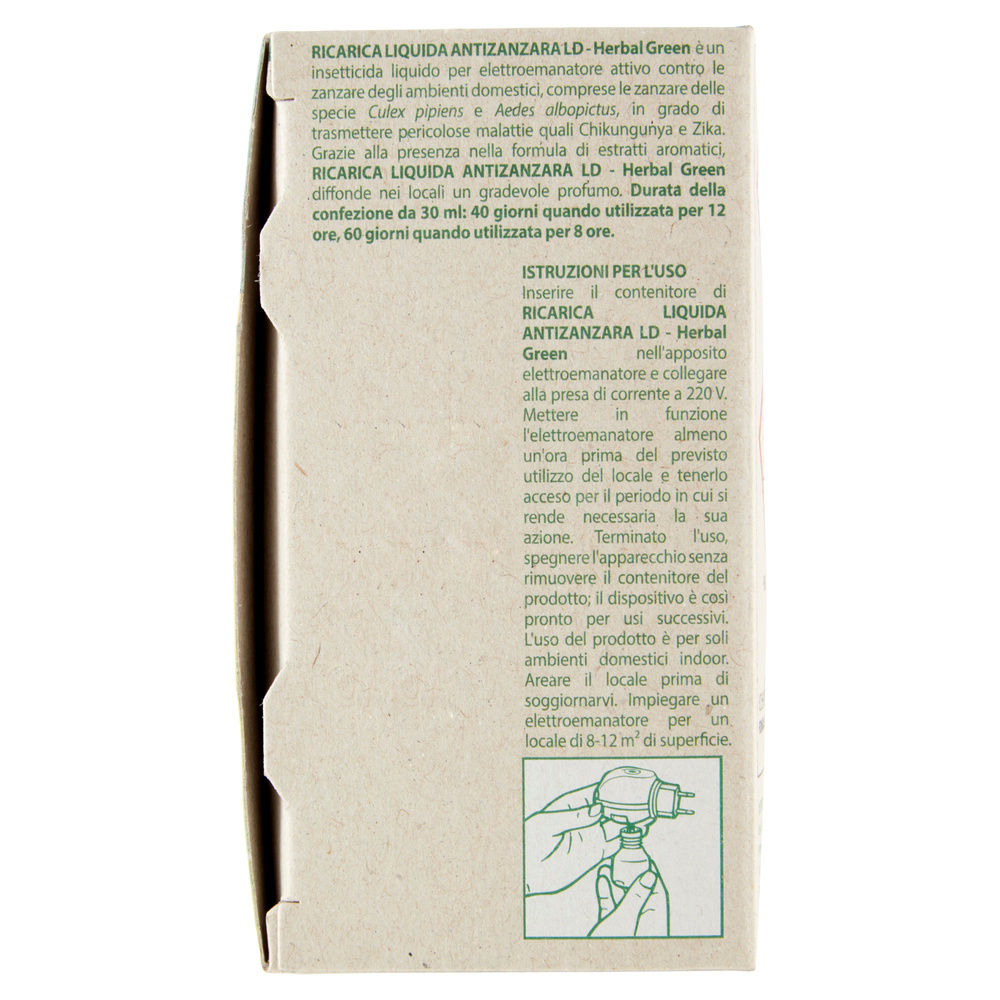 ELETTROEMANATORE VAPE LIQUIDO VERDESSENZA + RICARICA LIQUIDA 60 NOTTI ML30 - 5