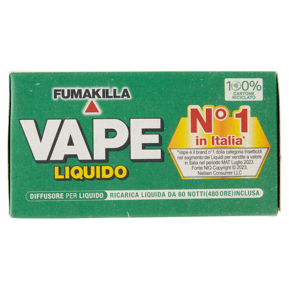 ELETTROEMANATORE VAPE LIQUIDO VERDESSENZA + RICARICA LIQUIDA 60 NOTTI ML30 - 4