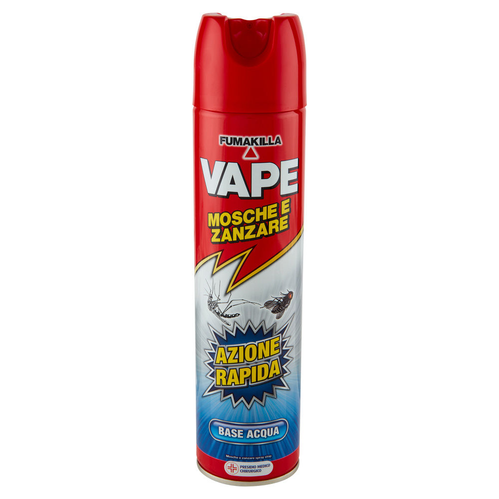 INSETTICIDA SPRAY VAPE MOSCHE E ZANZARE ML 400 - 2