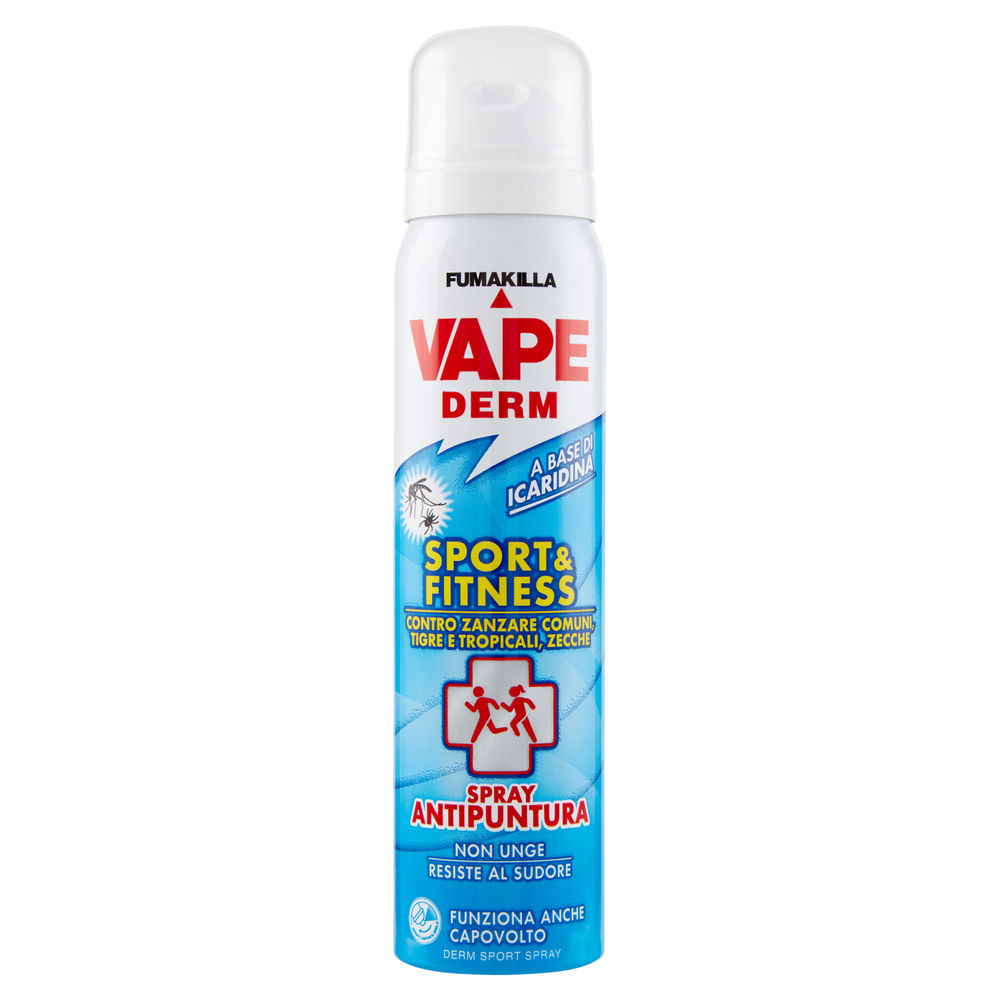 ANTIPUNTURA SPRAY VAPE DERM SPORT&FITNESS ML 100 - 0