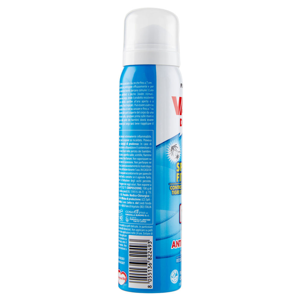 ANTIPUNTURA SPRAY VAPE DERM SPORT&FITNESS ML 100 - 6