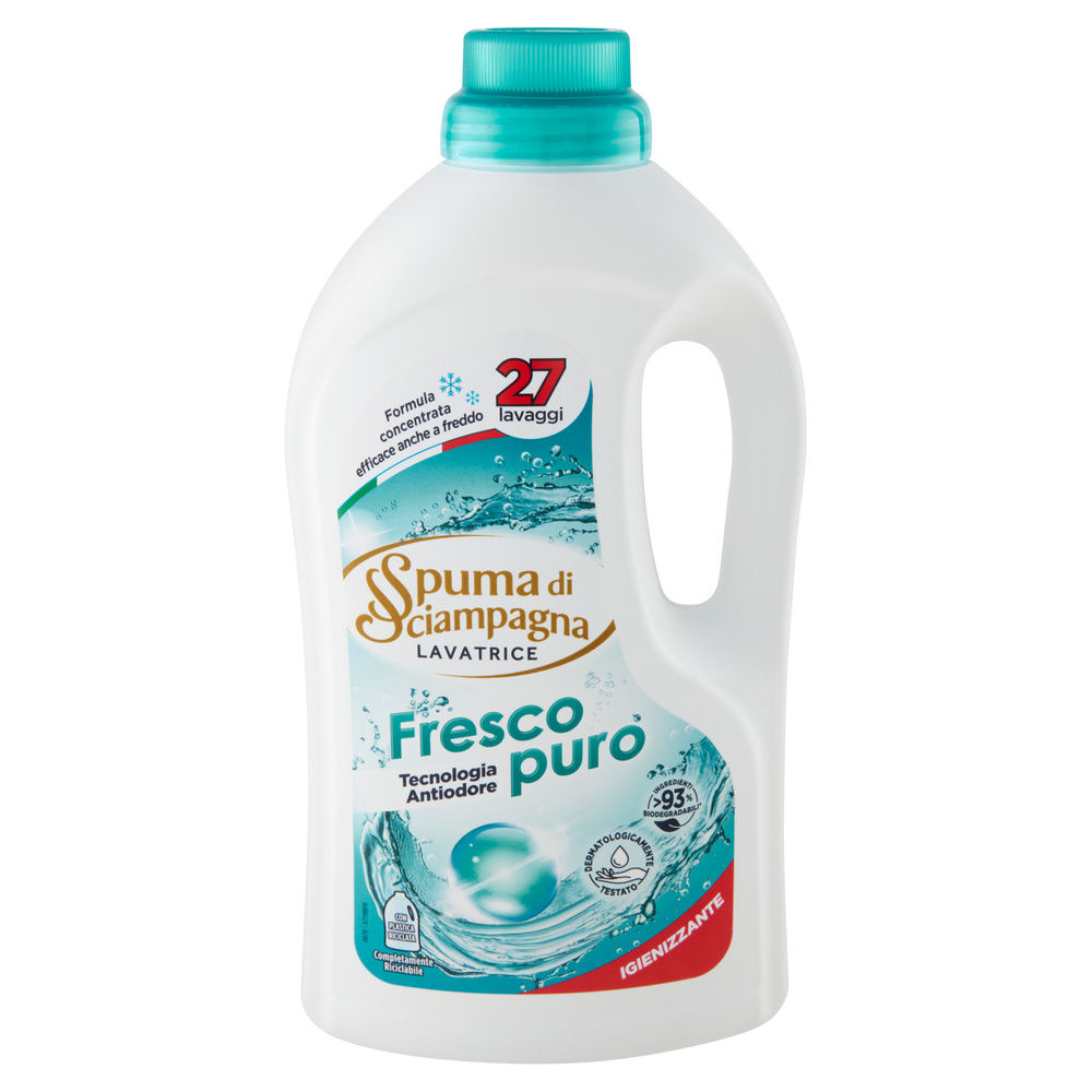 DET.LAVATRICE LIQ SPUMA DI SCIAMPAGNA FRESCO PURO 27 LAV L 1,215 - 5