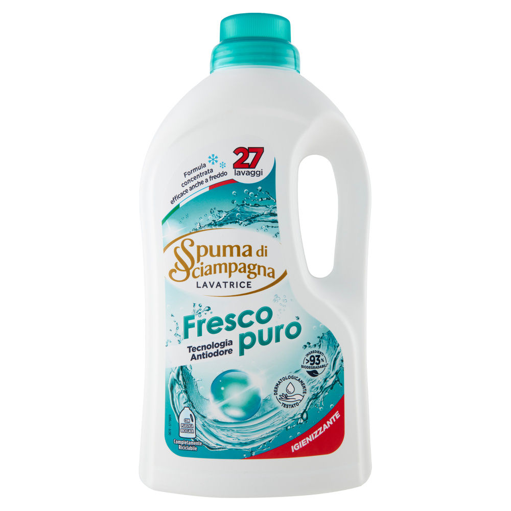 DET.LAVATRICE LIQ SPUMA DI SCIAMPAGNA FRESCO PURO 27 LAV L 1,215 - 3