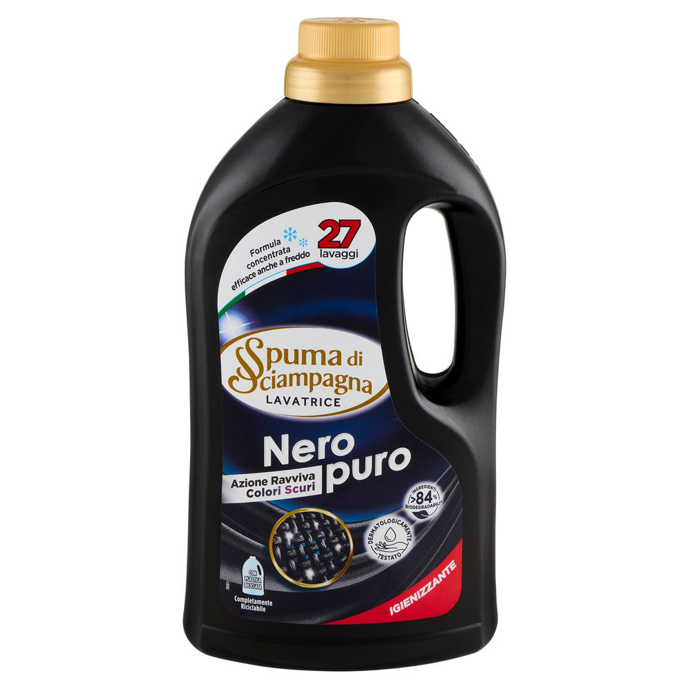 DET.LAVATRICE LIQ SPUMA DI SCIAMPAGNA NERO PURO 27 LAV L 1,215 L SP DI SC - 5