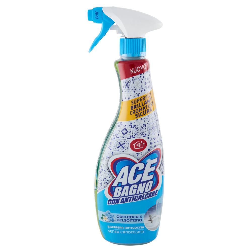 DETERGENTE ACE BAGNO CON ANTICALCARE SPRAY ML 600 - 2