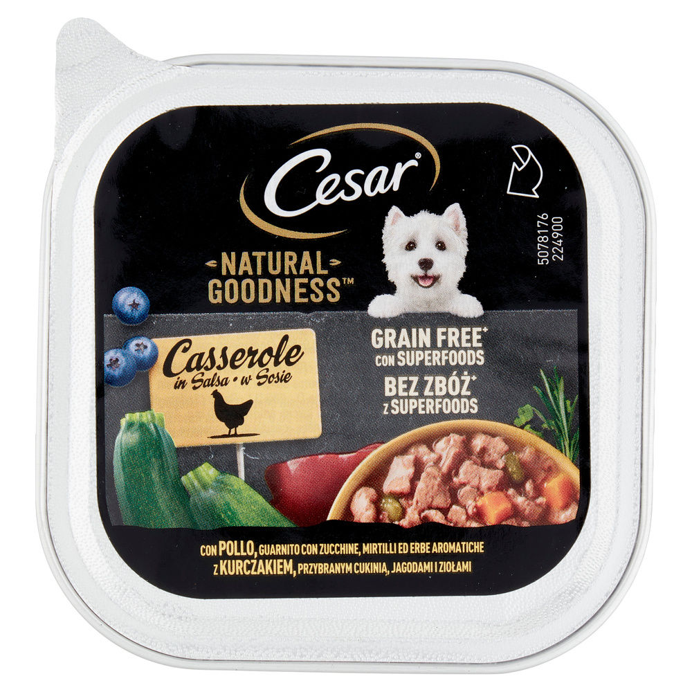 CASSEROLE POLLO ZUCCHINE MIRT. ERBE NATURAL GOODNESS CESAR G 100 - 2