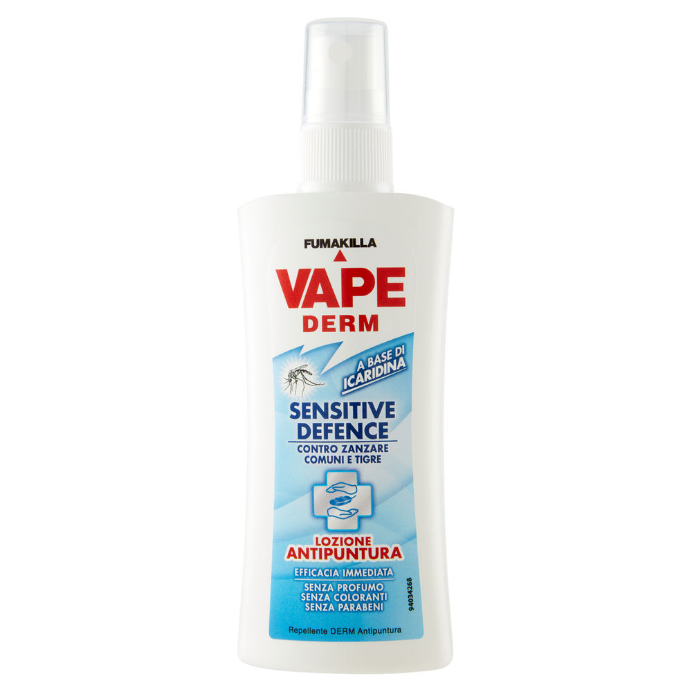 LOZIONE ANTIPUNTURA VAPE DERM SENSITIVE DEFENCE ML 100 - 0