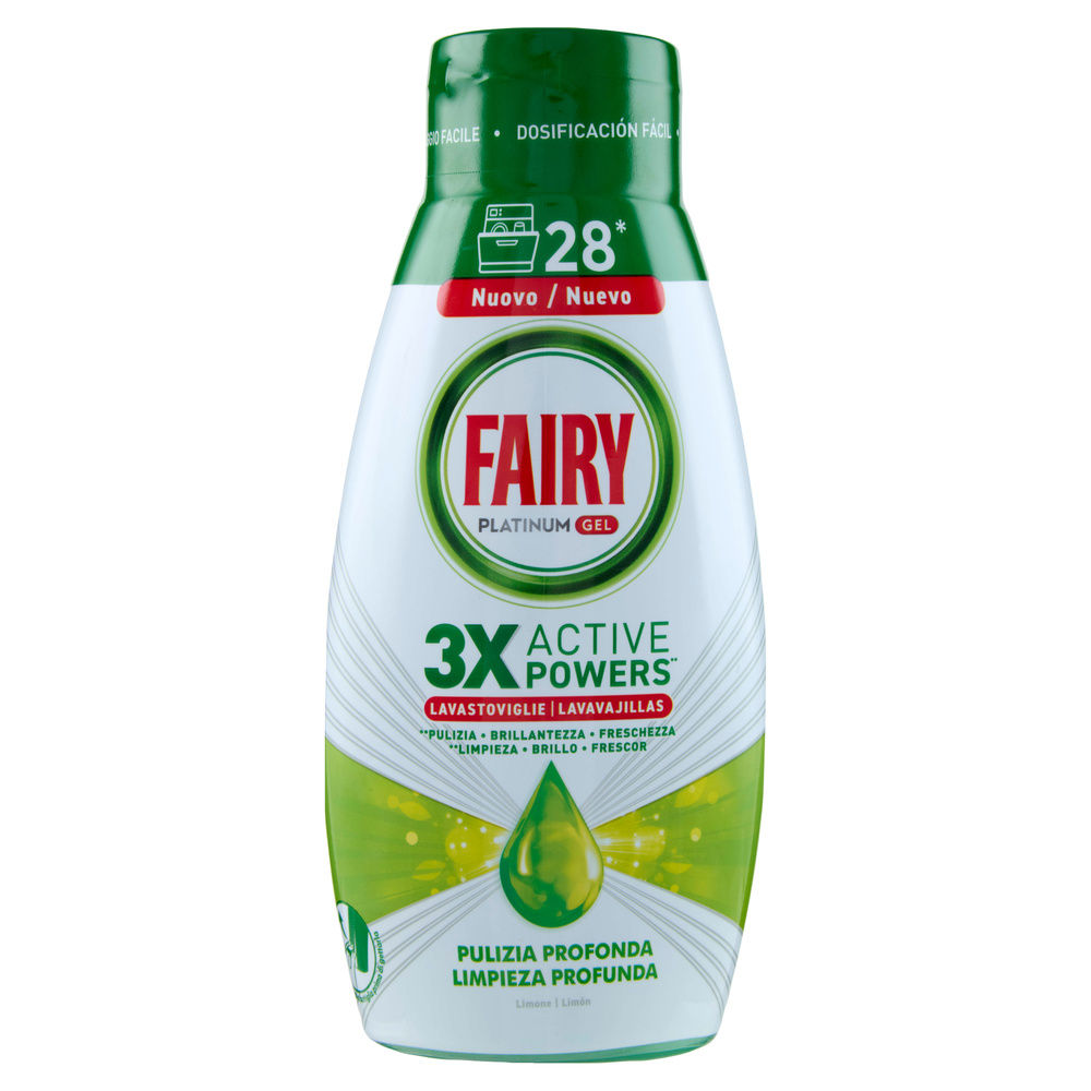 DETERSIVO LAVASTOVIGLIE FAIRY GEL PULIZIA PROFONDA 28 LAV ML 504 - 7