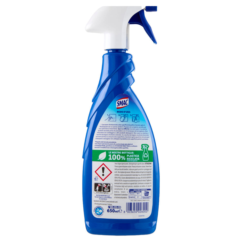 DETERGENTE BAGNO TRIGGER SMAC ML 650 - 1