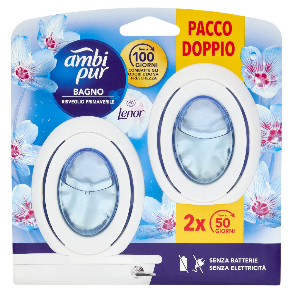 DEODORANTE BAGNO AMBIPUR RISVEGLIO PRIMAVERILE PZ.2 - 0