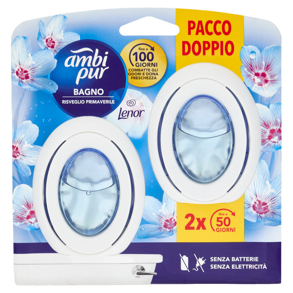 DEODORANTE BAGNO AMBIPUR RISVEGLIO PRIMAVERILE PZ.2 - 2