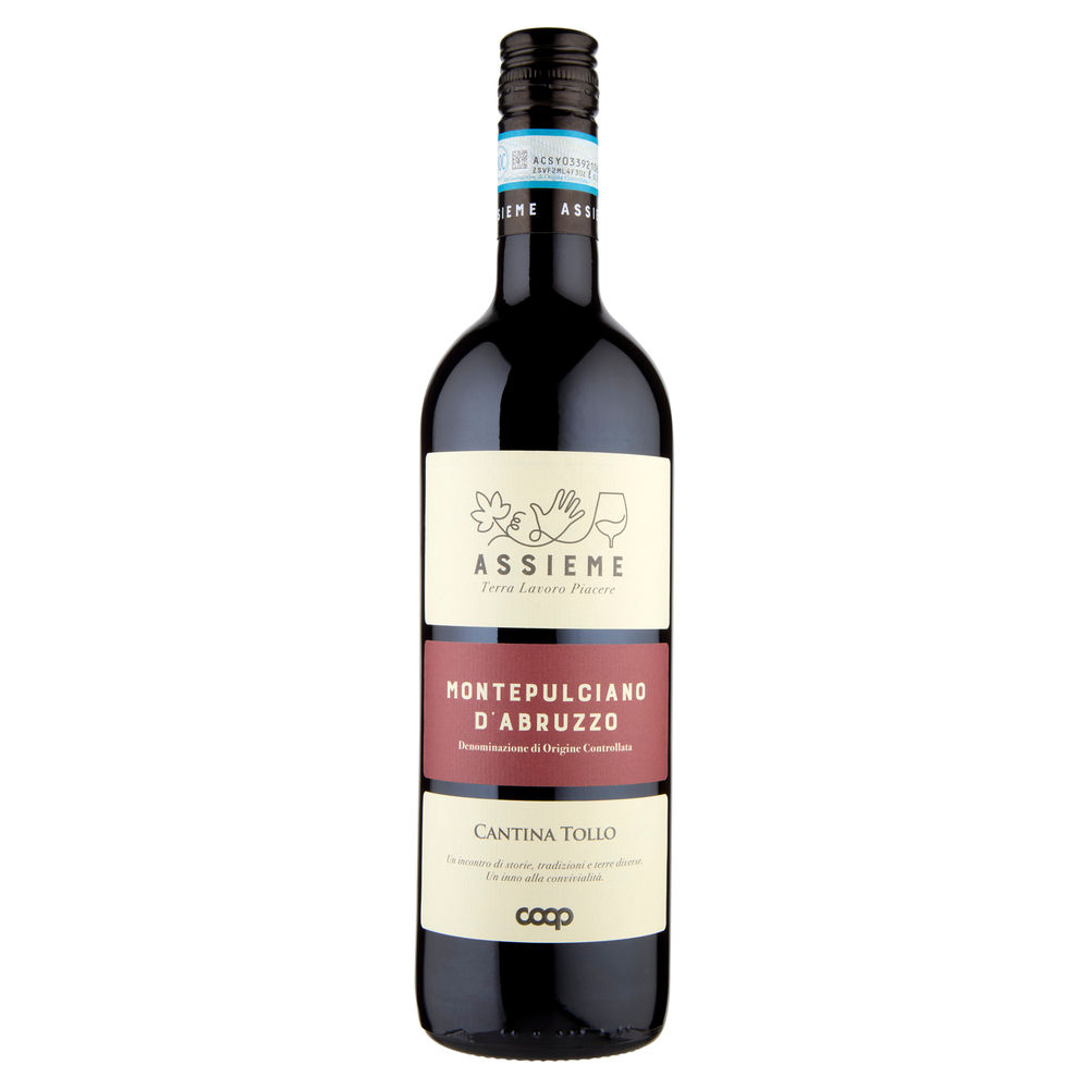 MONTEPULCIANO D'ABRUZZO DOC ASSIEME COOP ML 750 - 1