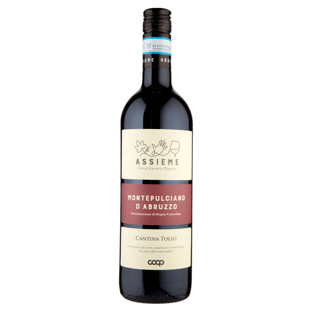 MONTEPULCIANO D'ABRUZZO DOC ASSIEME COOP ML 750 - 3