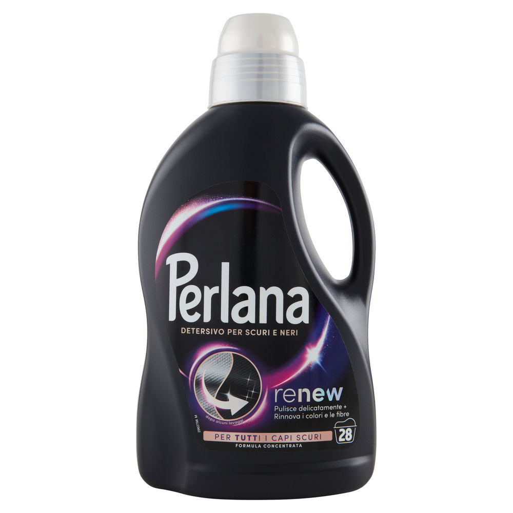 Detersivo lavatrice liquido perlana nero 28lv l 1,4