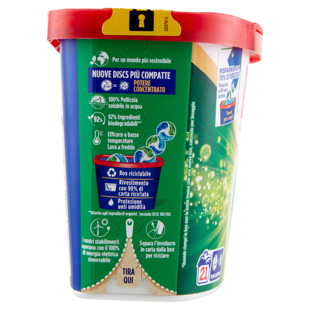 DETERSIVO LAVATRICE DIXAN DISCS CLASSICO 21LAV G 346,5 - 6