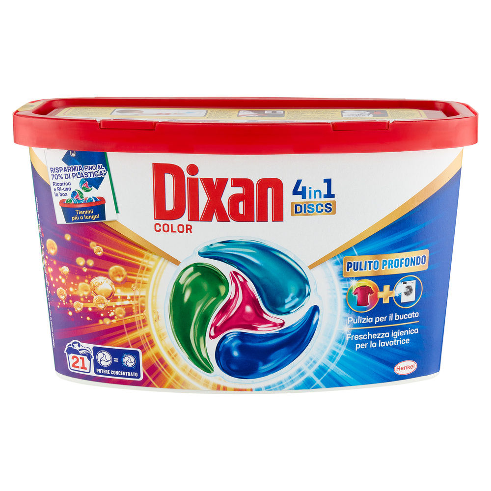 DETERSIVO LAVATRICE DIXAN DISCS 21LAV COLOR GR 346,5 - 2