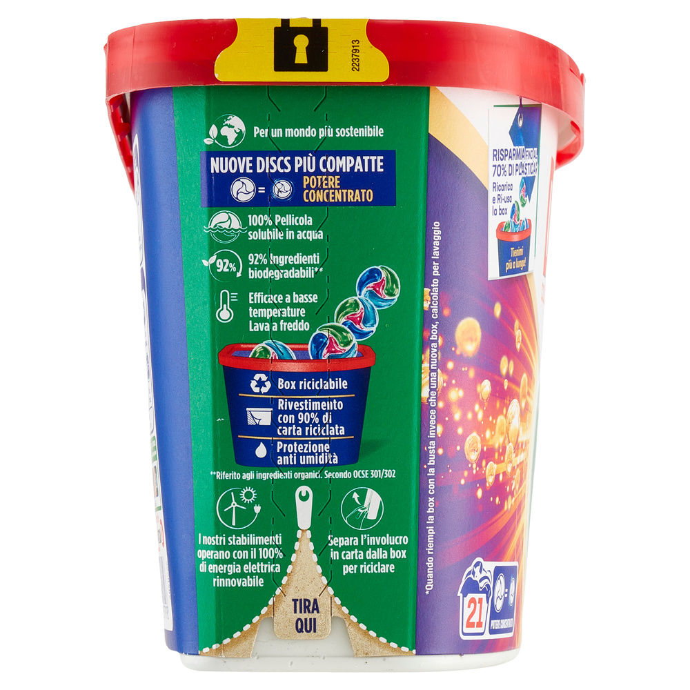 DETERSIVO LAVATRICE DIXAN DISCS 21LAV COLOR GR 346,5 - 6