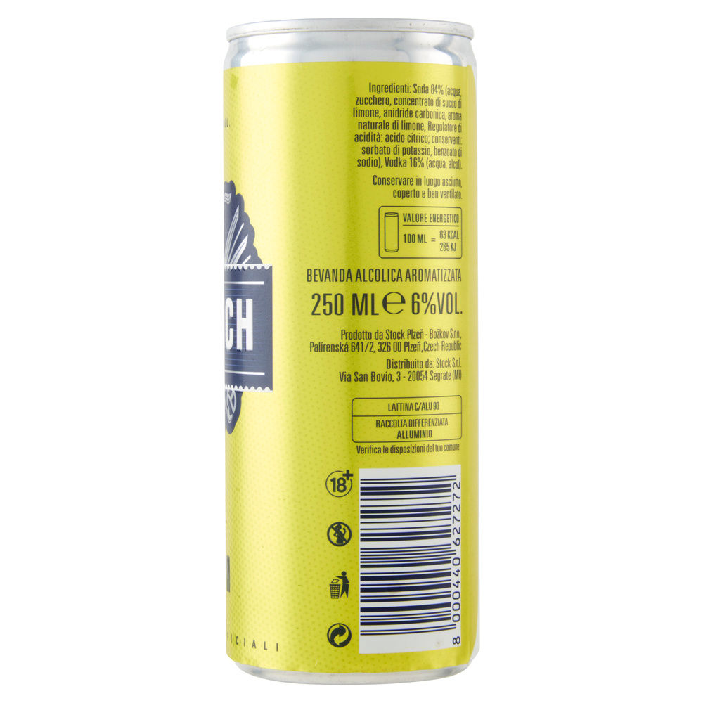 READY TO DRINK VODKA LEMON 6 GRADI KEGLEVICH LATTINA ML 250 - 4