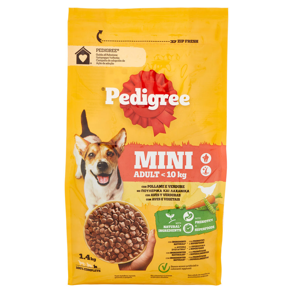 SMALL ADULT POLLAME VERDURE PEDIGREE KG 1.4 - 2