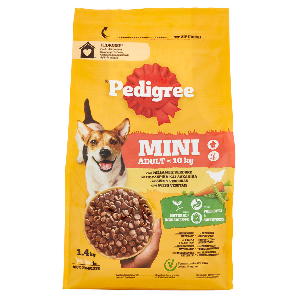 SMALL ADULT POLLAME VERDURE PEDIGREE KG 1.4 - 7