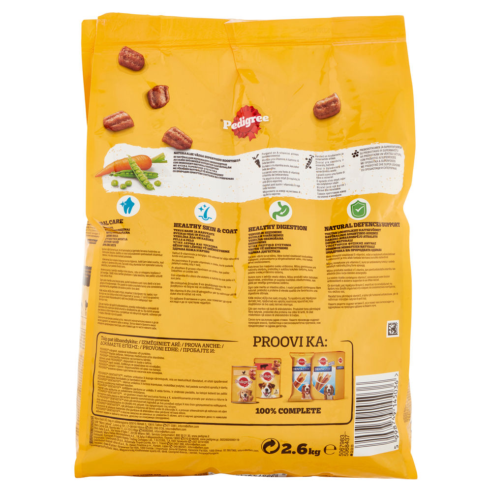 ADULT POLLLAME VERDURE PEDIREE KG 2.6 - 1