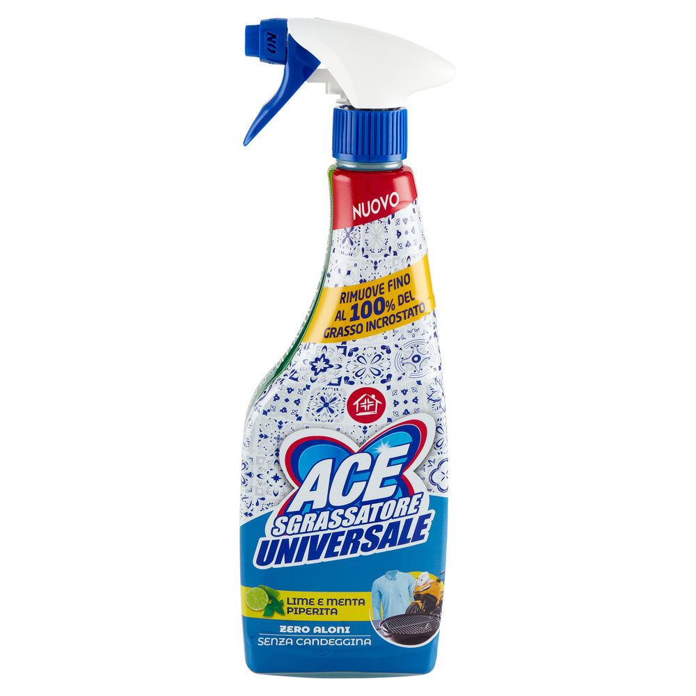 DETERGENTE ACE SGRASSATORE UNIVERSALE LIMONE SPRAY ML 600 - 2