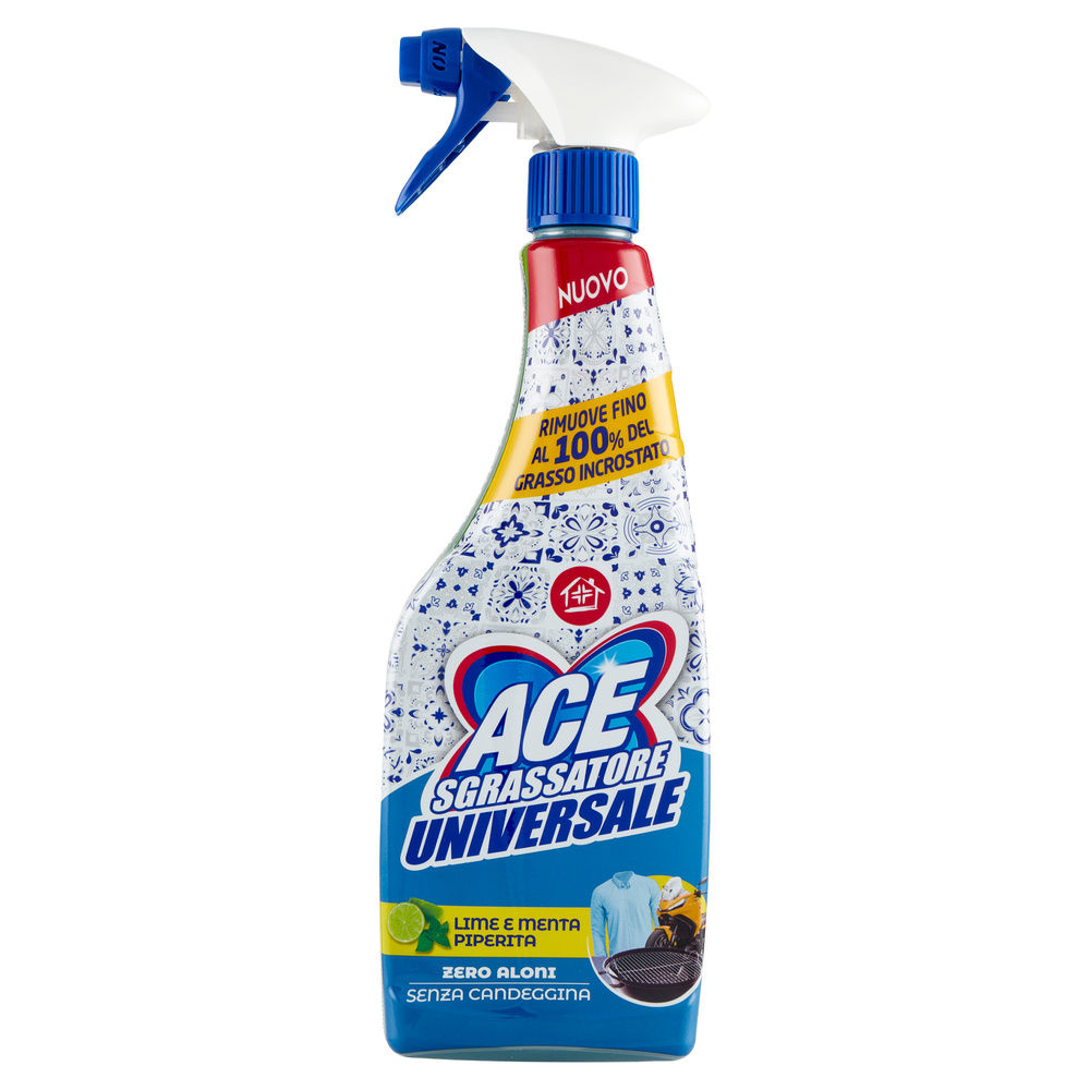 DETERGENTE ACE SGRASSATORE UNIVERSALE LIMONE SPRAY ML 600 - 7