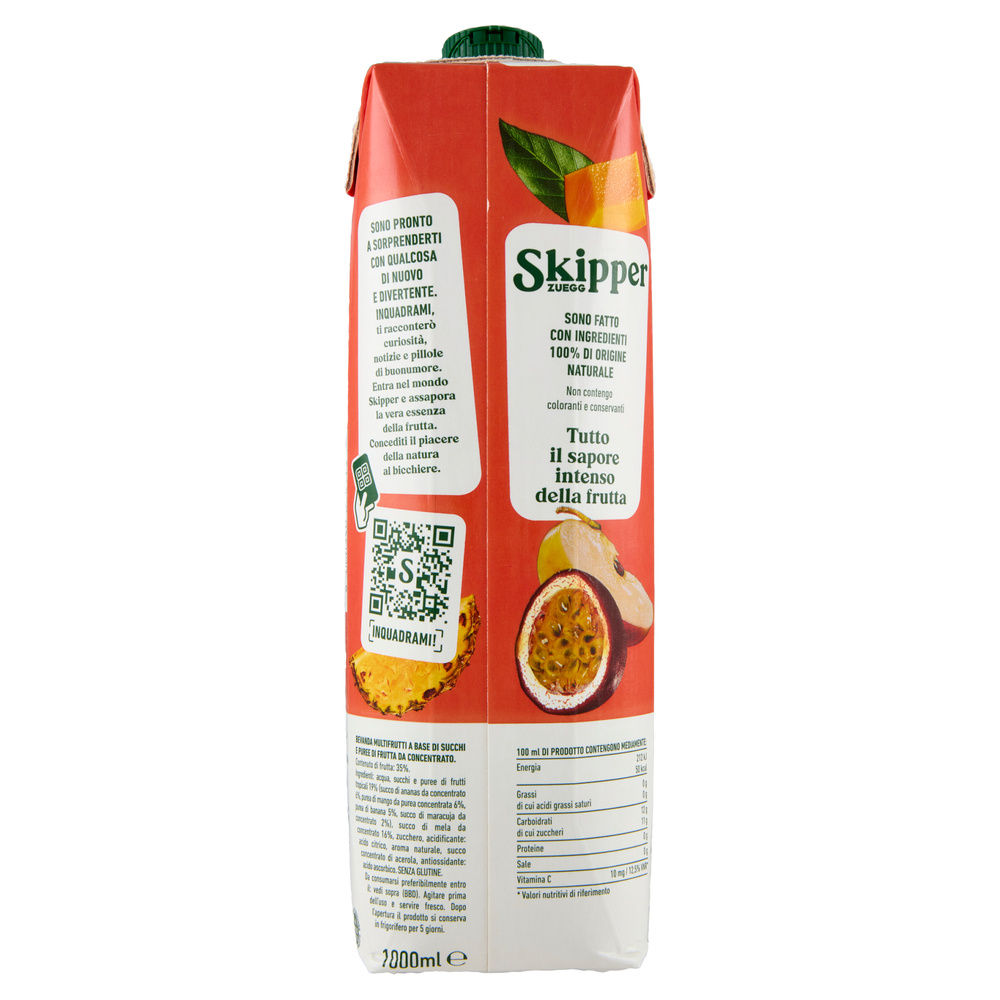 SUCCO SKIPPER INTENSI FRUTTI TROPICALI BRICK L 1 - 1