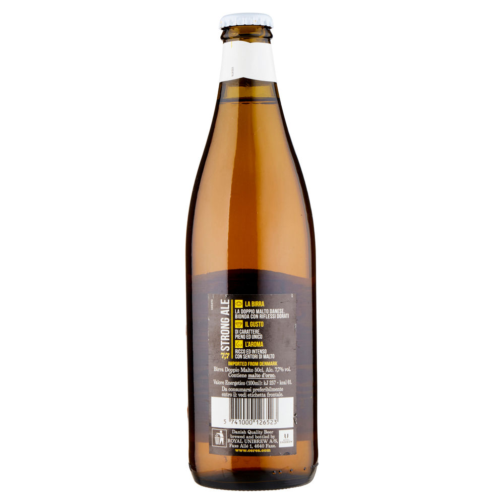 BIRRA CERES STRONG ALE 7,7 GRADI BOTTIGLIA ML 500 - 1