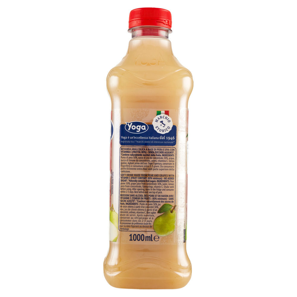 SUCCO PERA SENZA ZUCCHERO YOGA ORTIMUM PET L 1 - 5
