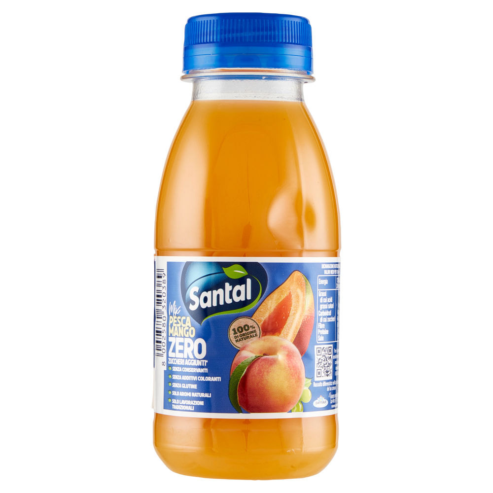 BEVANDA PESCA MANGO SANTAL ZERO SENZA ZUCCHERI ML 250 - 1