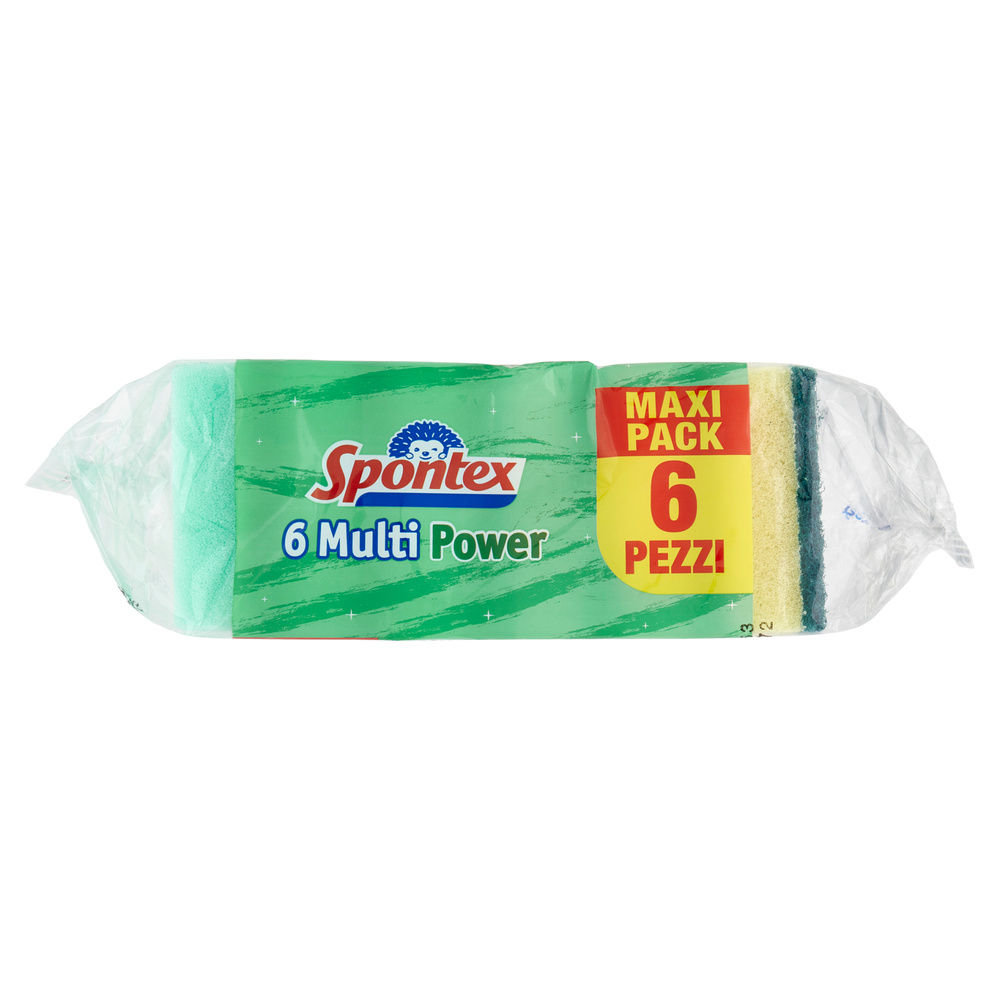 SPUGNA ABRASIVA SPONTEX MULTIPOWER PZ.6 - 7