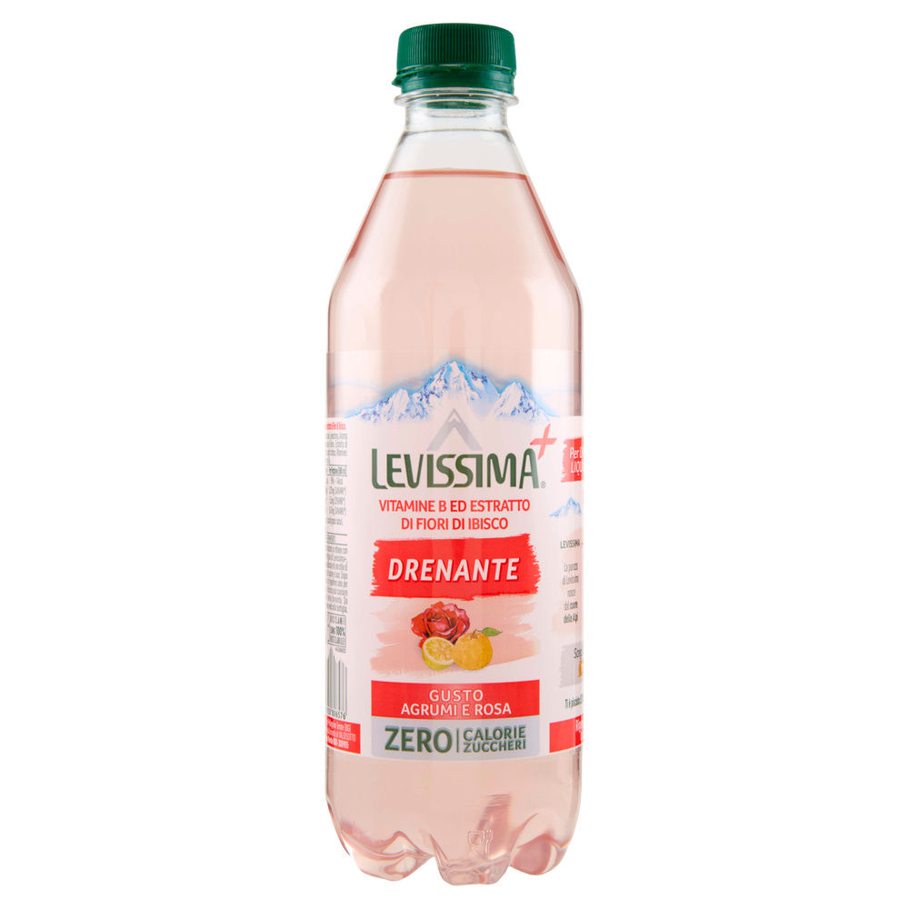 BEVANDA ZERO DRENANTE VIT B ED ESTRATTO DI FIORI DI IBISCO LEVISSIMA+ PET ML 500 - 7