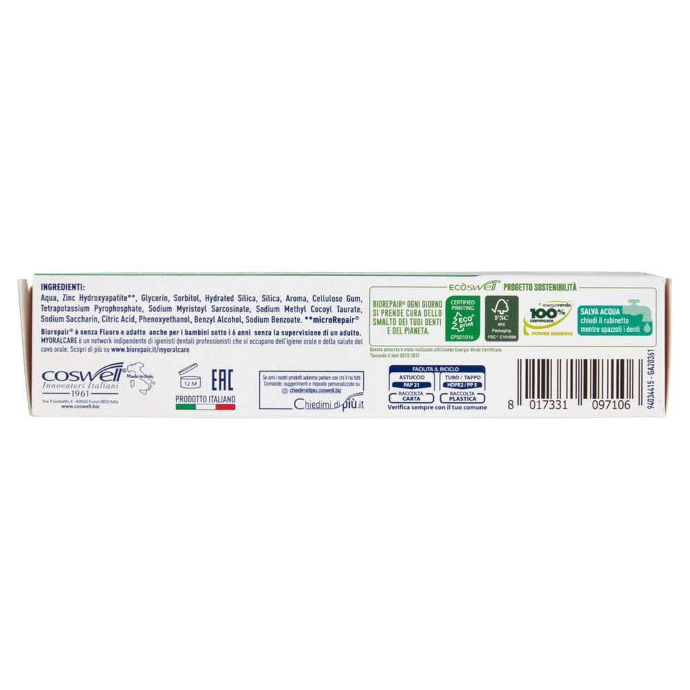 DENTIFRICIO BIOREPAIR TOTAL PROTECTION REPAIR ML 75 - 3