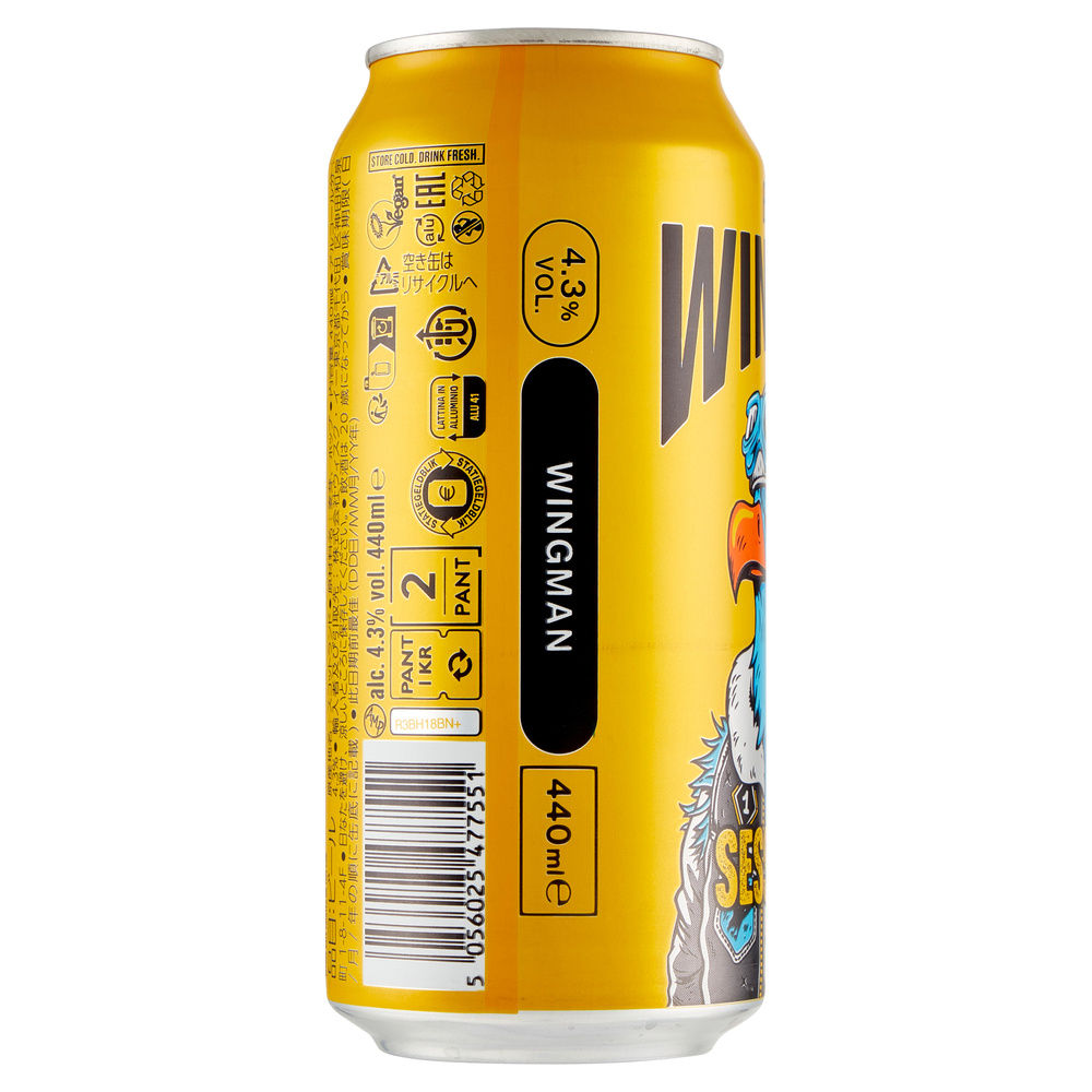 BIRRA BREWDOG WINGMAN 4,3 GRADI LATTINA ML 440 - 2