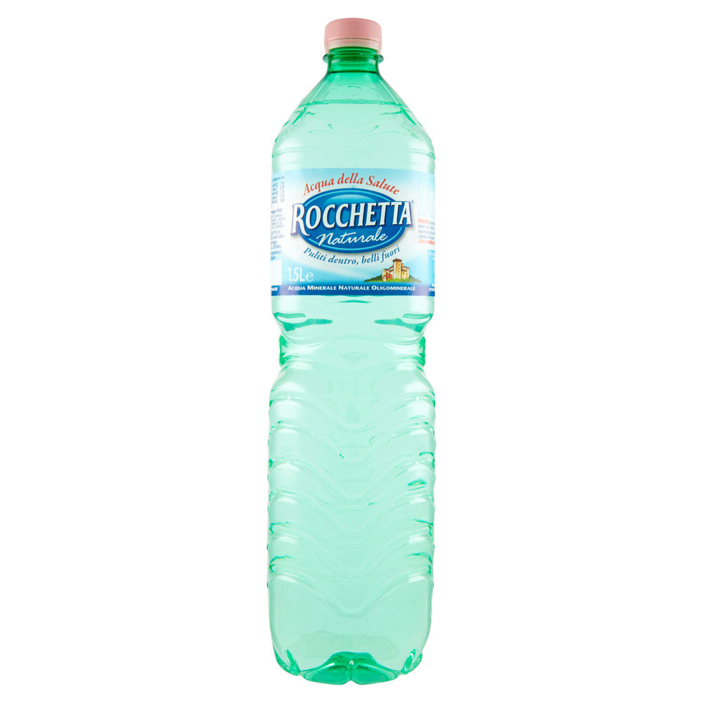 ACQUA MINERALE NATURALE ROCCHETTA PET LT. 1,5 - 0