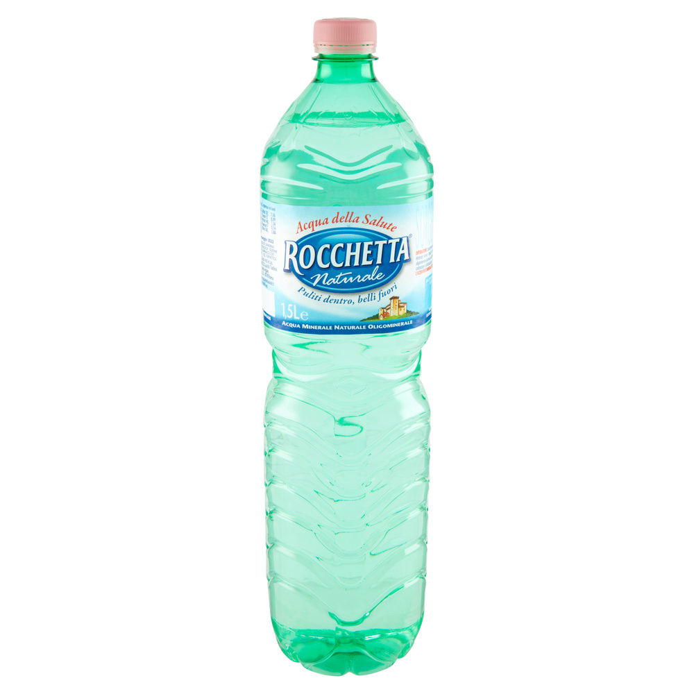 ACQUA MINERALE NATURALE ROCCHETTA PET LT. 1,5 - 2