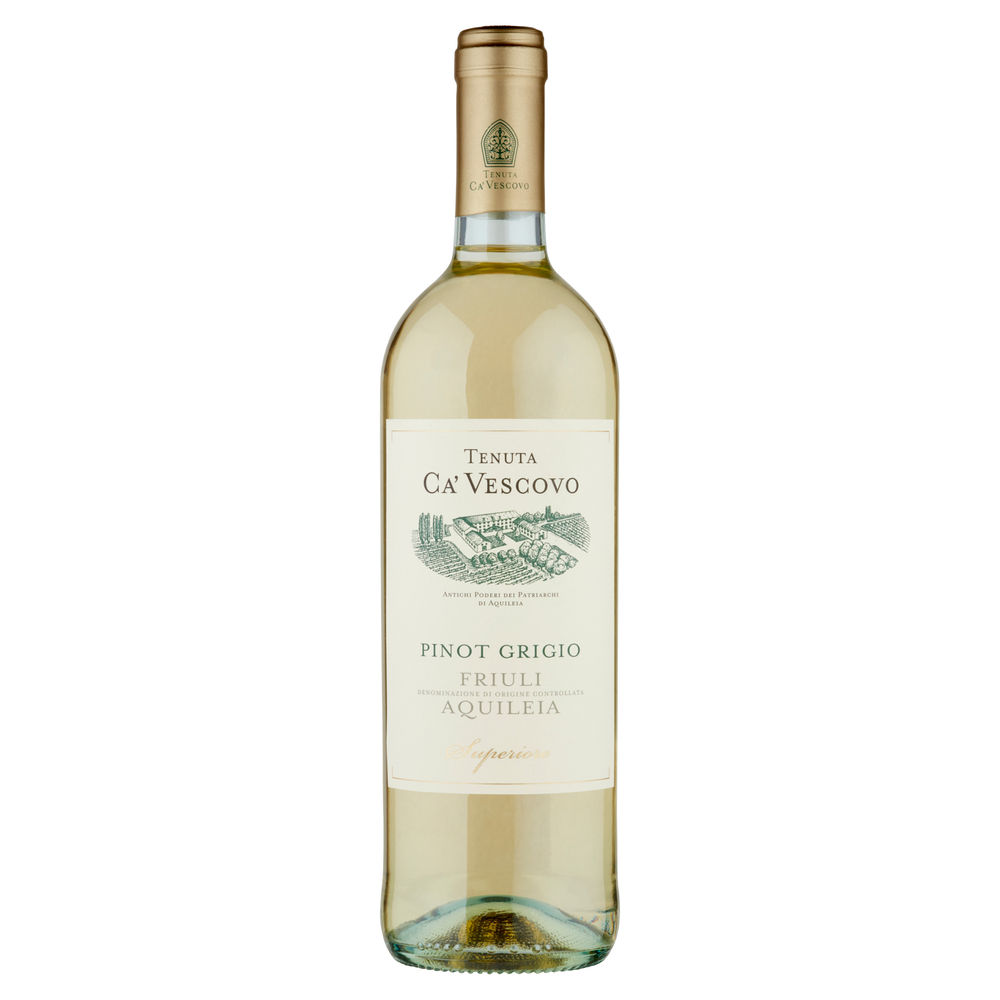 Pinot grigio friuli aquileia doc tenuta ca' vescovo ml 750