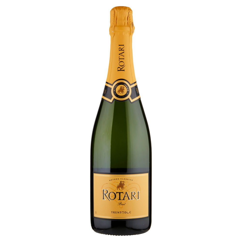 SPUMANTE ROTARI BRUT TRENTO DOC METODO CLASSICO ML 750 - 5