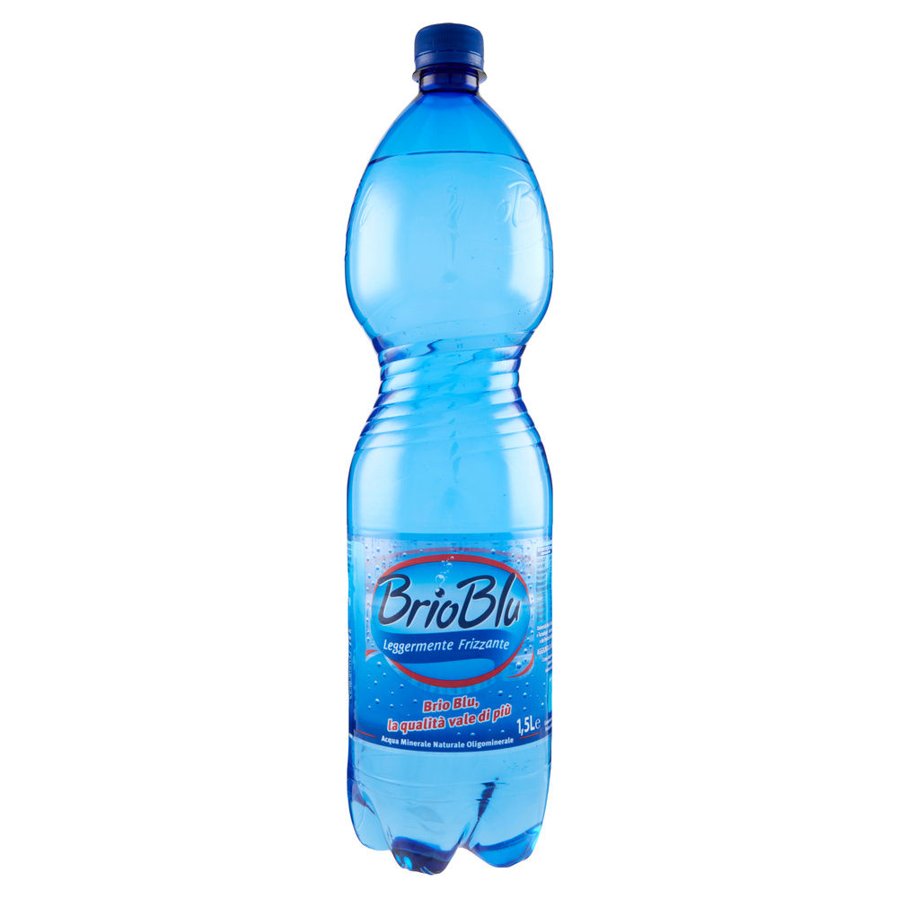 ACQUA MINERALE BRIO BLU LEGG.FRIZZANTE ROCCHETTA LT 1,5 - 4