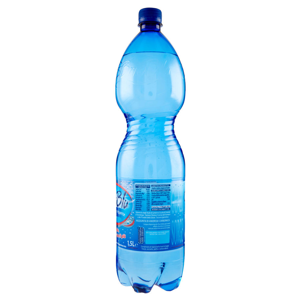 ACQUA MINERALE BRIO BLU LEGG.FRIZZANTE ROCCHETTA LT 1,5 - 7