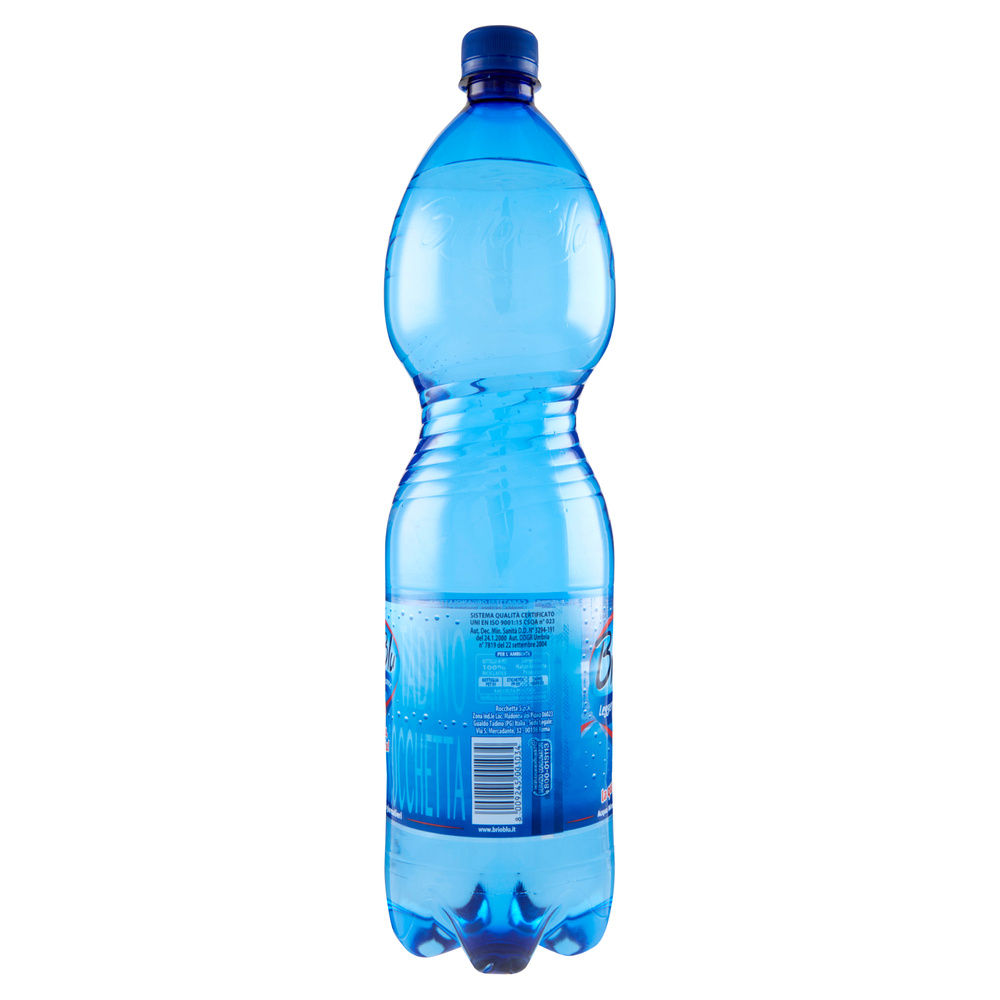 ACQUA MINERALE BRIO BLU LEGG.FRIZZANTE ROCCHETTA LT 1,5 - 3