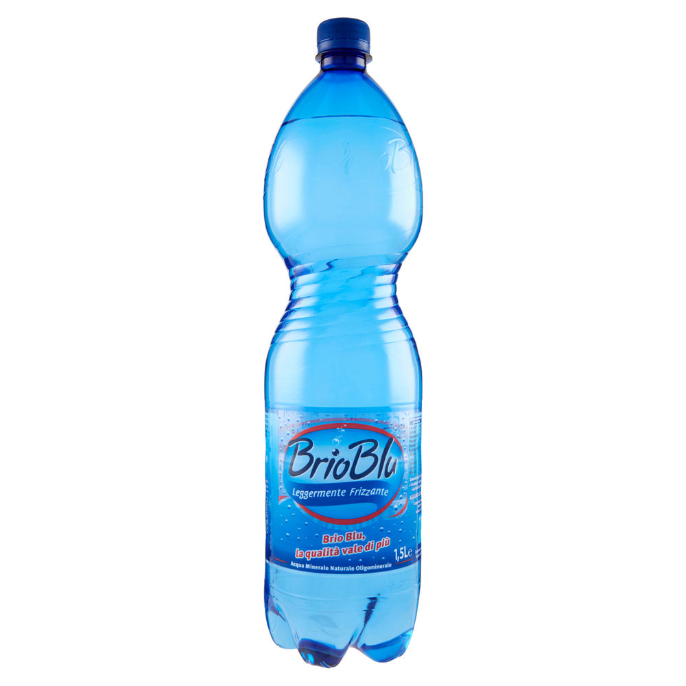 ACQUA MINERALE BRIO BLU LEGG.FRIZZANTE ROCCHETTA LT 1,5 - 0