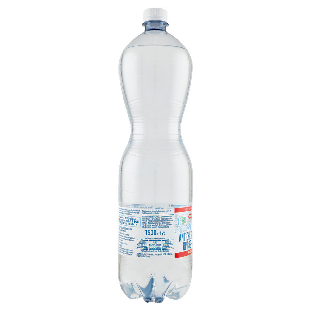 ACQUA MINERALE COOP FRIZZANTE ANTICHE SORGENTI UMBRE FABIA RPET L 1,5 - 7