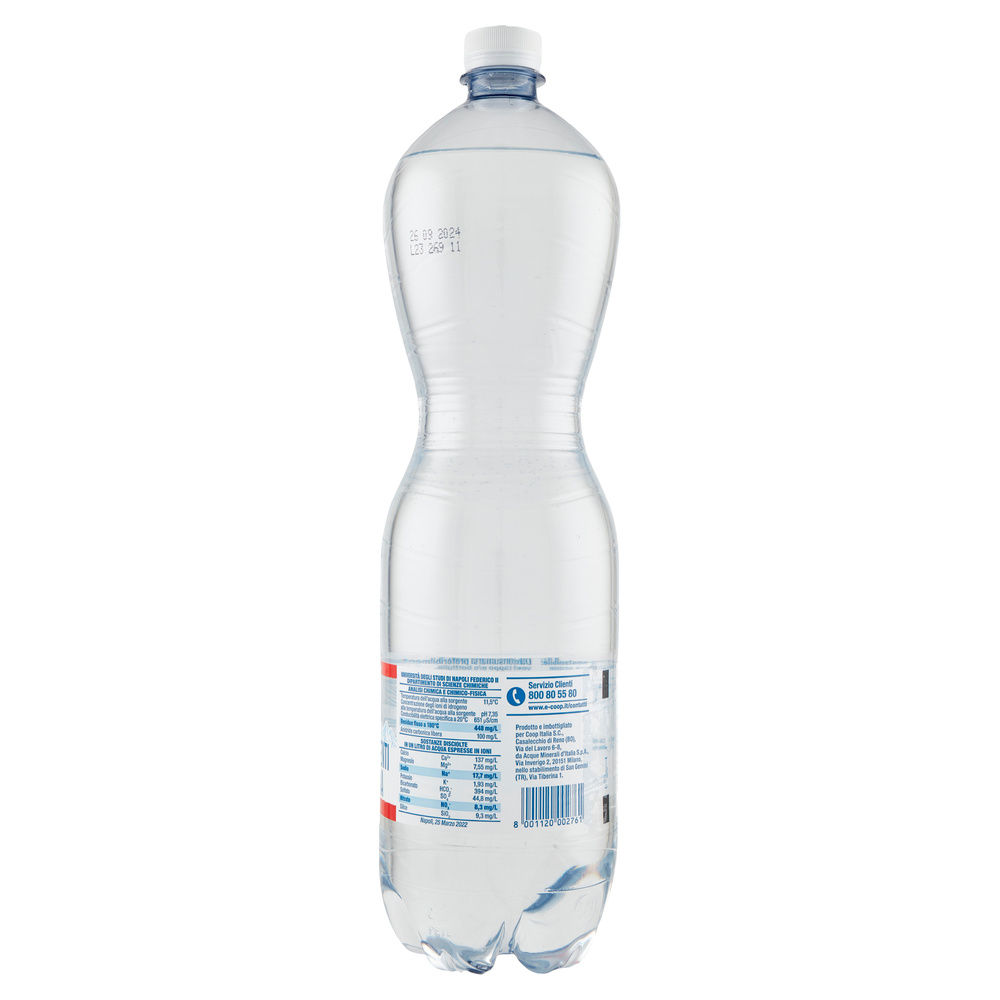 ACQUA MINERALE COOP FRIZZANTE ANTICHE SORGENTI UMBRE FABIA RPET L 1,5 - 3