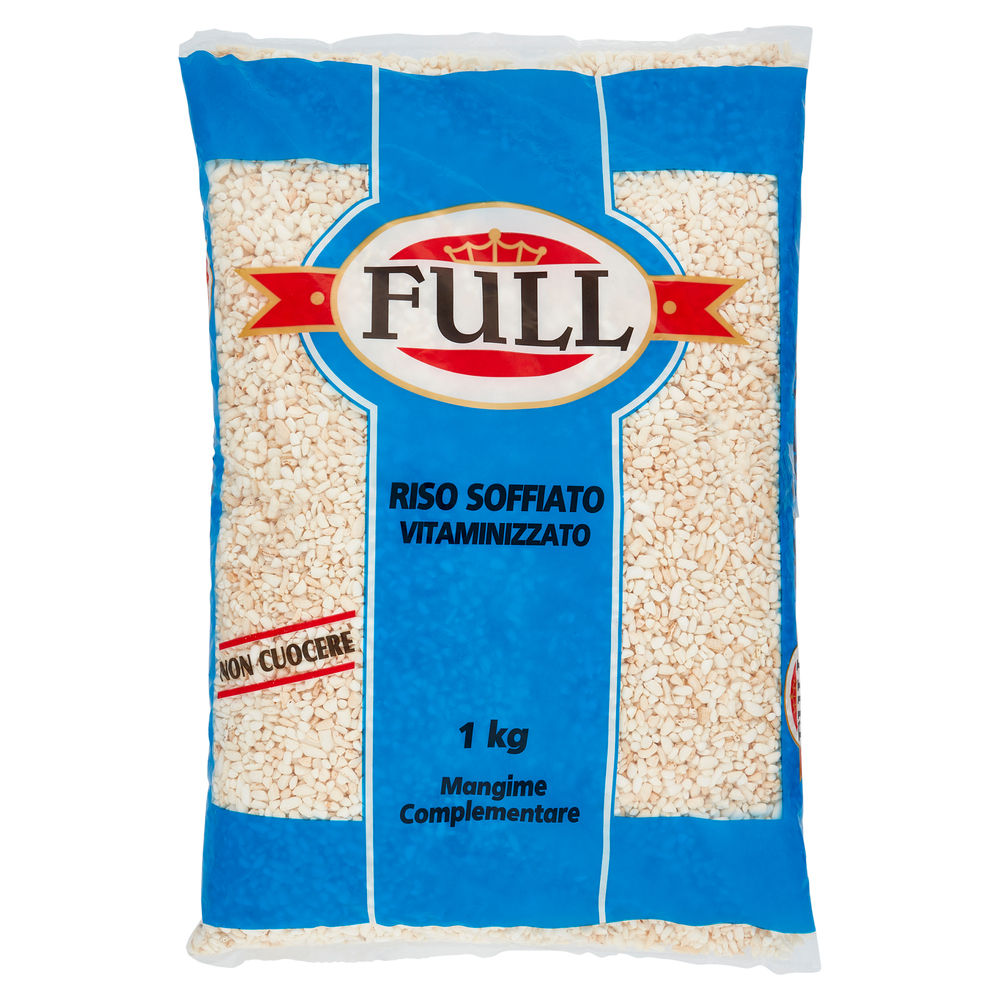 Riso soffiato vitamizzato full sacchetto kg.1