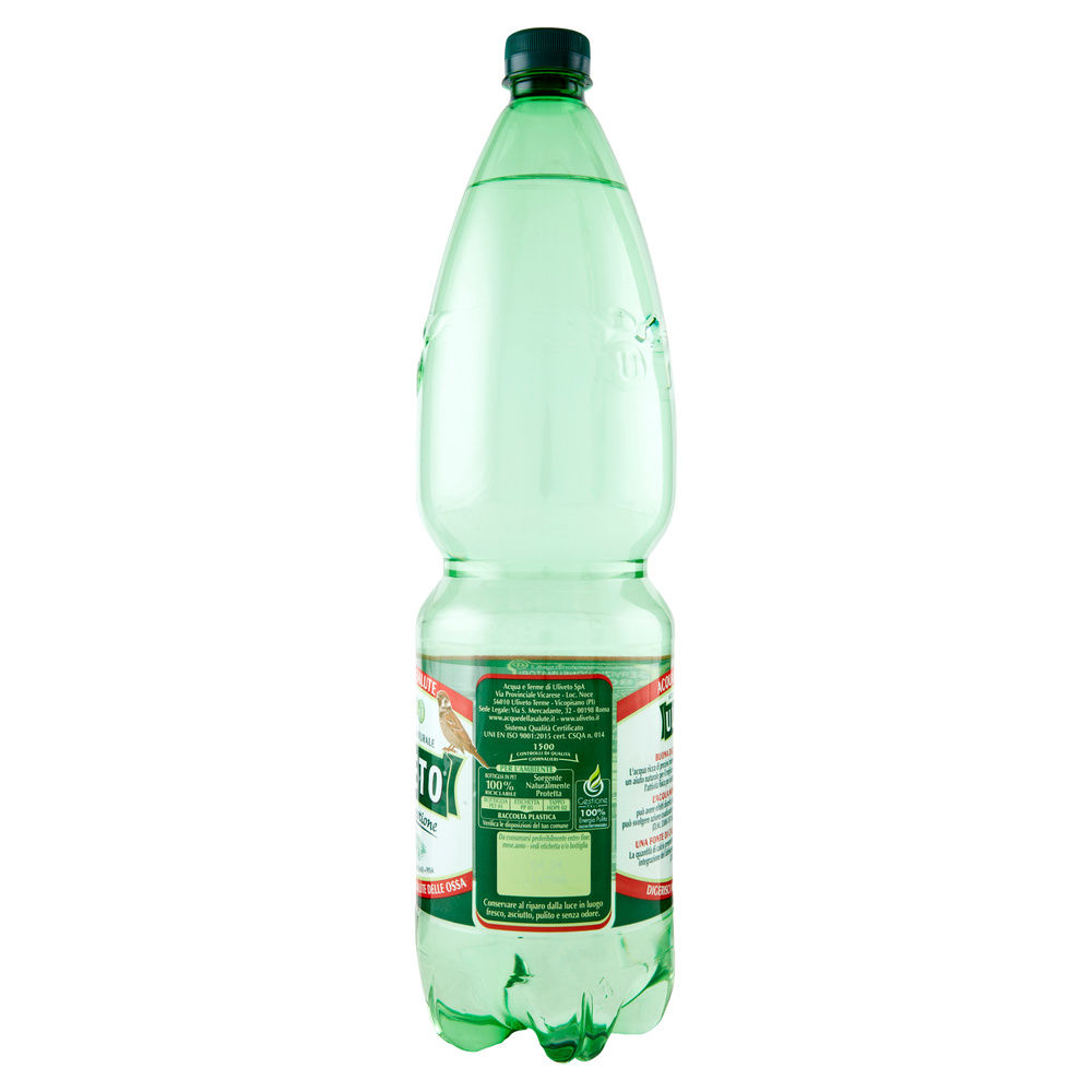 ACQUA EFFERVESCENTE NATURALE ULIVETO PET 1,5 L - 6