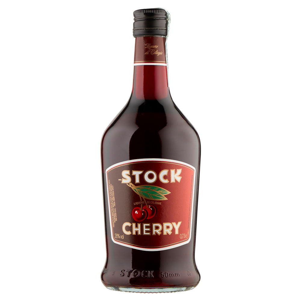 LIQUORE ALLA CILIEGIA CHERRY  STOCK 28 GRADI BOTTIGLIA  ML.700 - 0